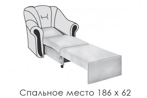 Раскладное кресло Мустанг foto 2