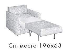 Кресло-кровать Мираж foto 2