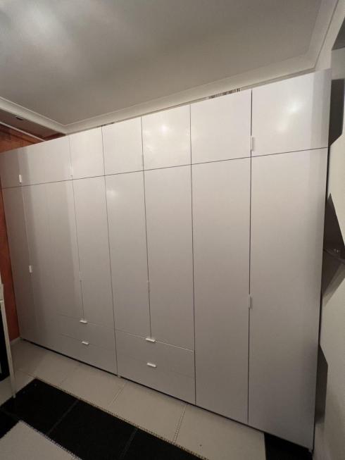 Распашной шкаф для одежды Doros Лукас Белый 180х50х240 foto 5