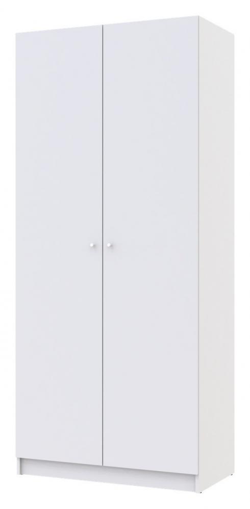 Шкаф для одежды Doros Промо Белый 2 ДСП 90х48х204 foto 4