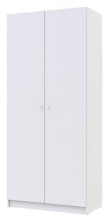 Шкаф для одежды Doros Промо Белый 2 ДСП 90х48х204